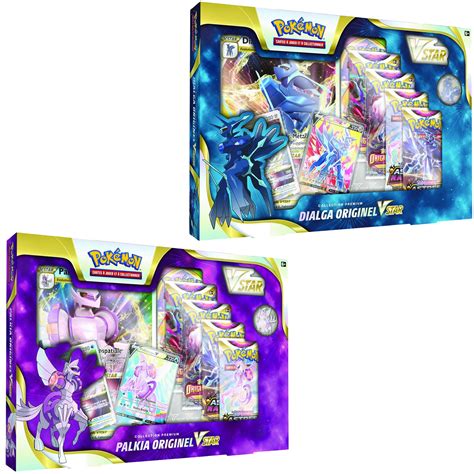 Dstrib Coffret Collections Premium Dialga Originel Vstar Et Palkia