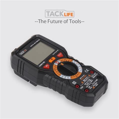 Tacklife Dm M Classic Digital Multimeter Trms Counts Multimeter