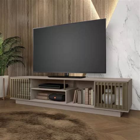 Estante Para Tv Cielo Fendi Bg De Pulgadas Y Cm Con Puertas