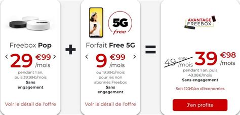 Box Internet Forfait 5g Une Promotion Sur Loffre Freebox Pop Forfait Free 5g 210 Go