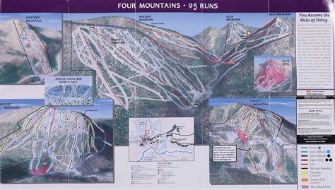 Lutsen Mountains Ski Area Trail Map