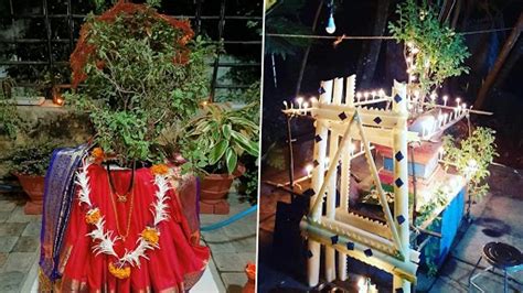 सण आणि उत्सव News Tulsi Vivah 2020 यंदा तुळशी विवाहासाठी तुळशीला