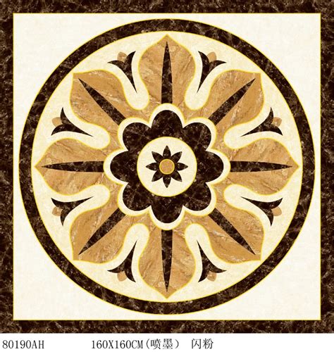 Good Building Material Wall And Floor Tile Decor Tile Rangoli Carpet