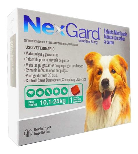 Nexgard Kg Pastilla Tableta Contra Pulgas Y Garrapatas Mercadolibre