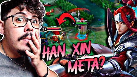 Han Xin Depois Do Buff Ficou Bom D │honor Of Kings Youtube