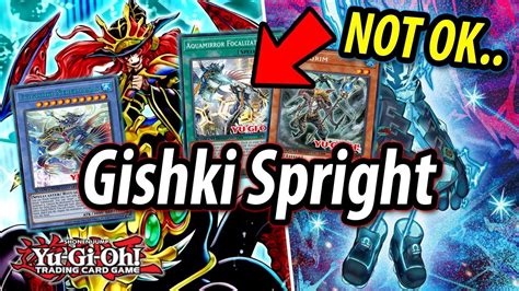 The New Gishki Cards Are Not Ok Gishki Spright Deck Testing Youtube