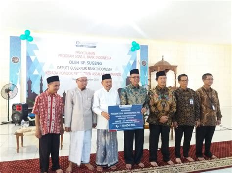 Bi Dorong Pengembangan Ekonomi Pondok Pesantren Assalam Sulut Review