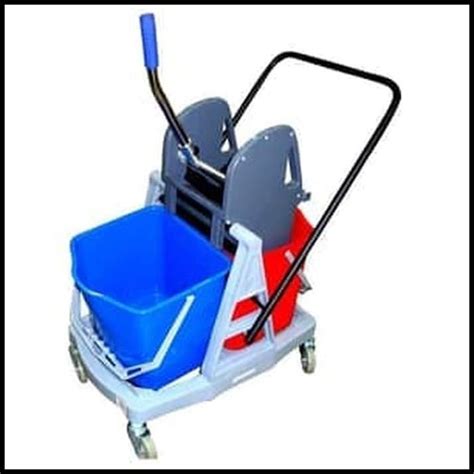 Jual Bucket Wringer With 2 Pails Blue Red Krisbow Kw1801385 Shopee