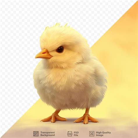 Una Imagen De Un Pollo Con Un Fondo Amarillo Con Las Palabras Un Paso