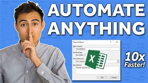 Learn Excel Macros In 10 Minutes Using Real World Examples Youtube