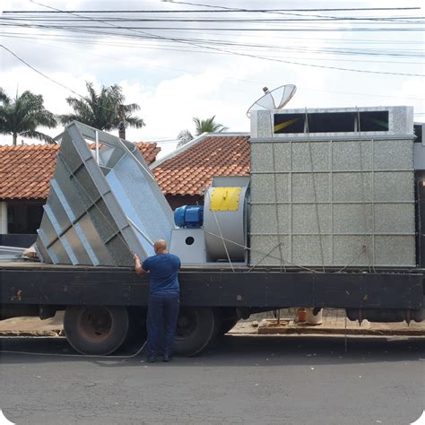 STS Exaustão Industrial Filtro de Manga Limpeza Automática