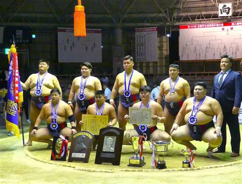 【全国学生相撲選手権】aクラス団体戦は近大が13年ぶり優勝！学生横綱・草野擁する日大破る― スポニチ Sponichi Annex スポーツ