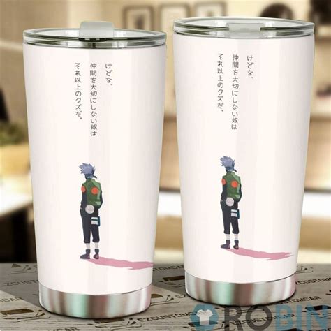 Kakashi Hatake Tumbler Cup Custom Naruto Anime Tumbler Cups