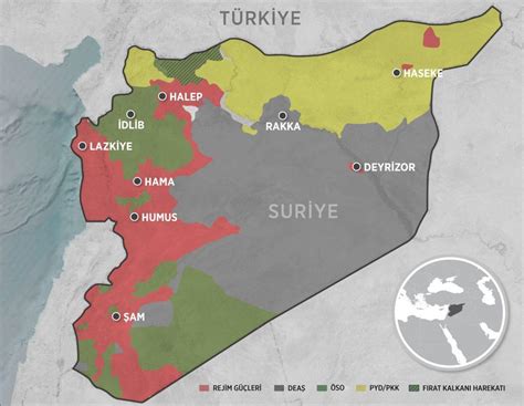 Suriye Son Durum Haritas Nisan Stratejik Ortak