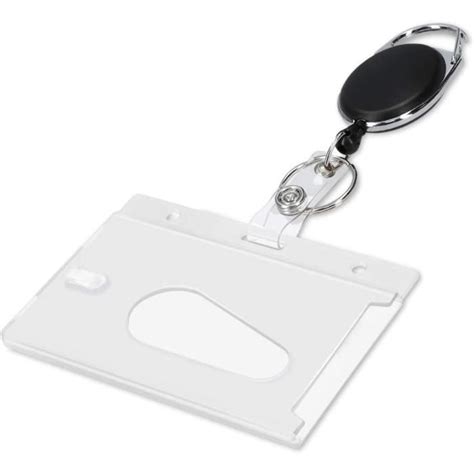 Porte Badge Porte Badge Enrouleur R Tractable Avec Porte Cl S Yoyo Et