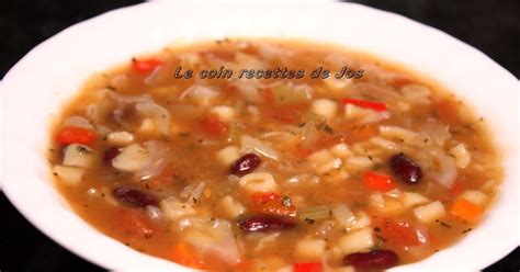 Le Coin Recettes De Jos Soupe Aux L Gumes L Italienne