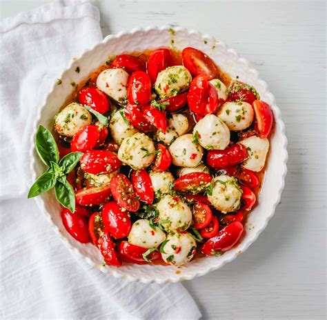 Pesto Caprese Salad Modern Honey