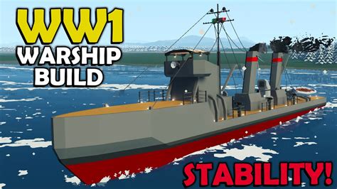 Stabilised Ww Warship Ww Warship Build Stormworks Search And