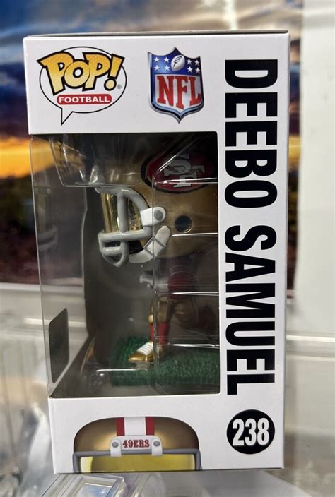 NFL 49ers Deebo Samuel Funko Pop Vinyl Figure 238 W Protector EBay