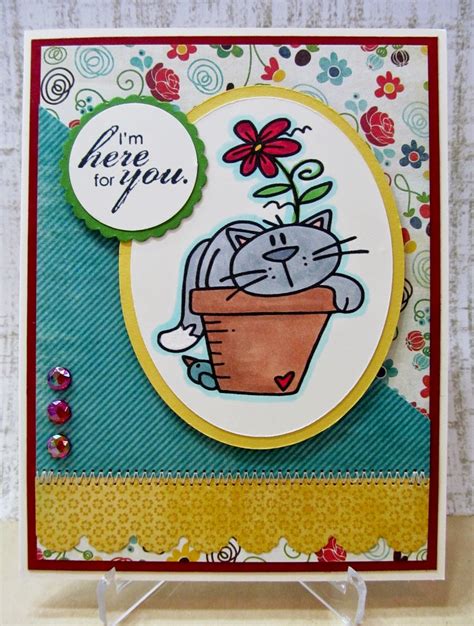 Savvy Handmade Cards: I'm Here for You Card