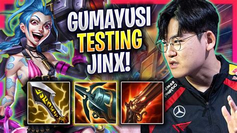 Gumayusi Testing Jinx In Korea Soloq T Gumayusi Plays Jinx Adc Vs