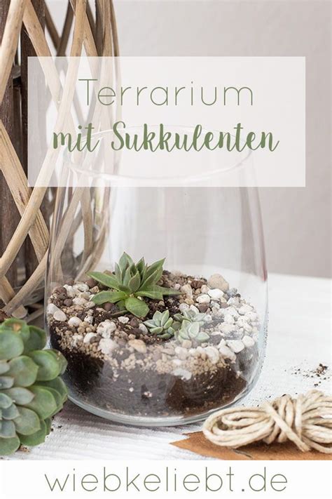 Diy Mini Terrarium F R Sukkulenten Selber Machen Diy Blog Do It