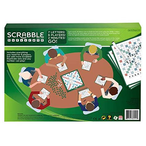 Mattel Games Scrabble Duplicate Pricepulse