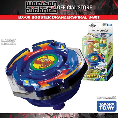 Takara Tomy Beyblade X Bx 00 Booster Dranzer Spiral 3 80t Shopee Malaysia