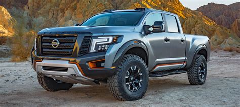 En Detroit Nissan Presentó La Pick Up Titan Warrior Concept 16 Valvulas