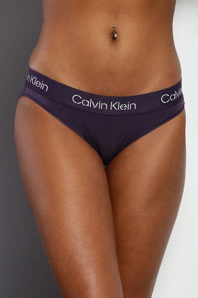 Calvin Klein Womens Purple Bikini Panties Odel Lk