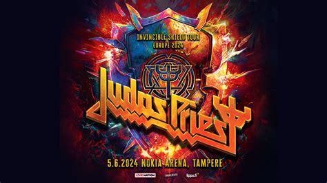 Judas Priest UK Invincible Shield Tour Nokia Arena