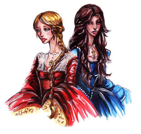 The Boleyn Sisters by FidisART on DeviantArt