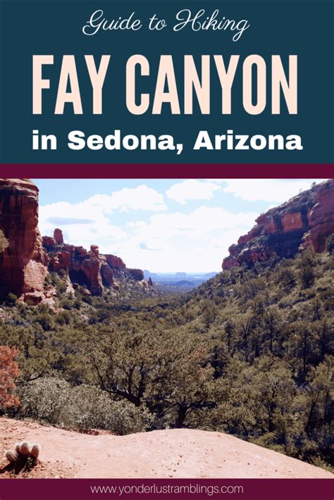 Guide To Hiking The Fay Canyon Trail In Sedona