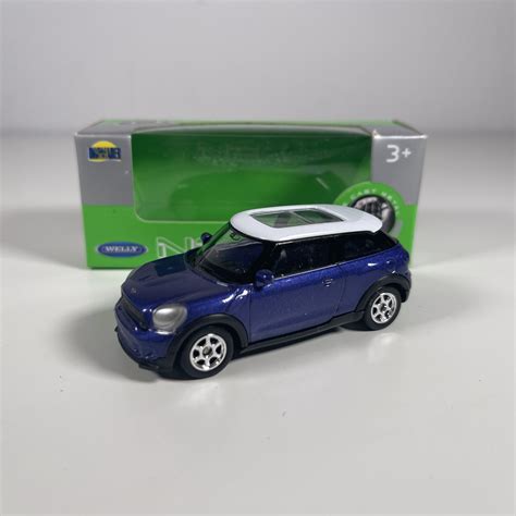 Mini Paceman Cooper S Blue - BTL Miniatures