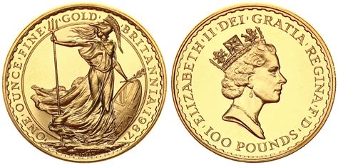 Gro Britannien Pfund Unze Gold Gb Pounds Britannia Oz