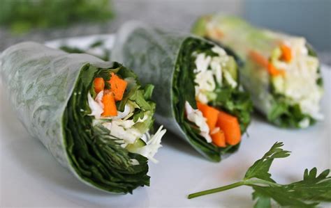 Rice Paper Wraps - The Wellness Workshop