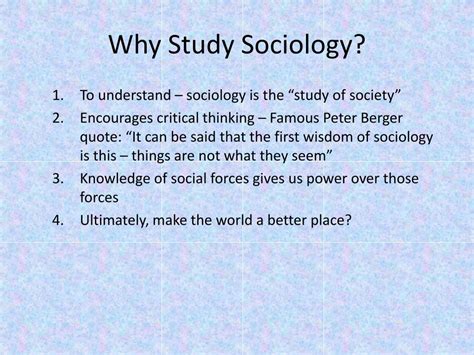 Ppt Introduction To Sociology Powerpoint Presentation Free Download