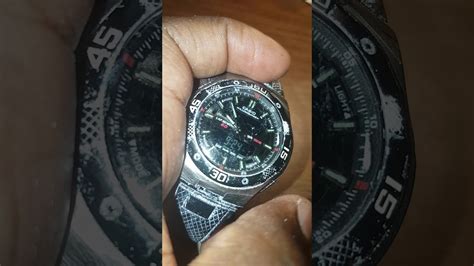 Set Alarm On A Casio Illuminator 4396 Aq 164w Youtube