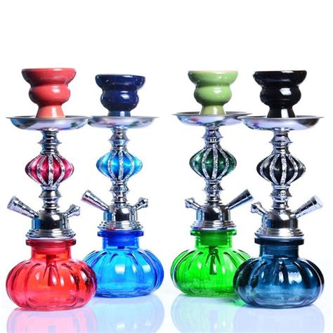 Portable Travel Hookah Small Shisha Pipe Set Nargile Chicha With