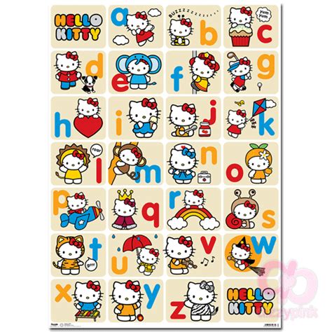 Hello Kitty Wrap - Alphabet