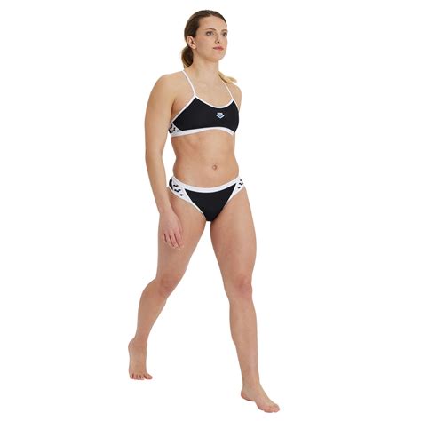 W Arena Icons Bikini Cross Back Solid