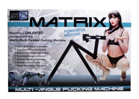 Matrix Multi Angle Sex Machine LoveBotz Multi Faceted Speed Adjustable