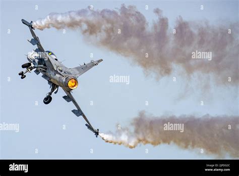 Saab Gripen of the Swedish Air Force Stock Photo - Alamy