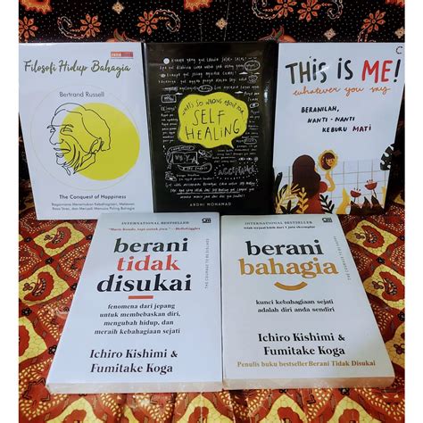 Jual Paket Buku Motivasi Terbaru Berani Tidak Disukai Berani Bahagia