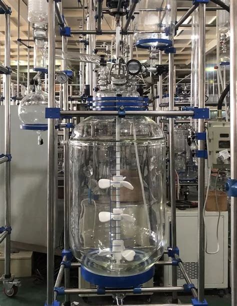 Oem L Customizable Laboratory Jacketed Chemical Glass Reactor