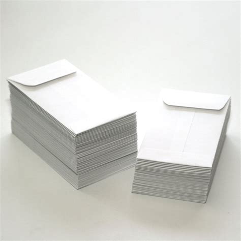 100 Small White Envelopes 25 X 425 635mm X 108mm By Artecrafts