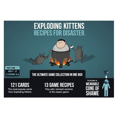 Exploding Kittens Recipes For Disaster Mind Games