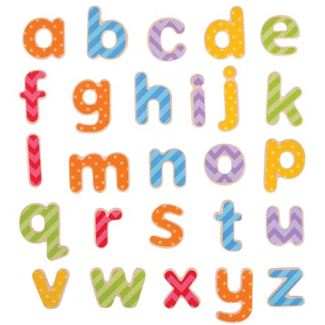 Magnetic Letters Lowercase Bigjigs Bj265 Mulberry Bush