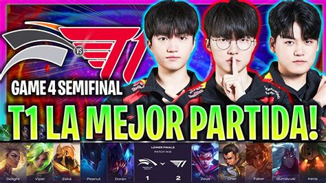 Faker Y T1 En La Mejor Partida Del AÑo Épico T1 Vs Hle Game 4