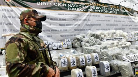 Más De 55 Toneladas De Droga Fueron Decomisadas Por La Policía Nacional